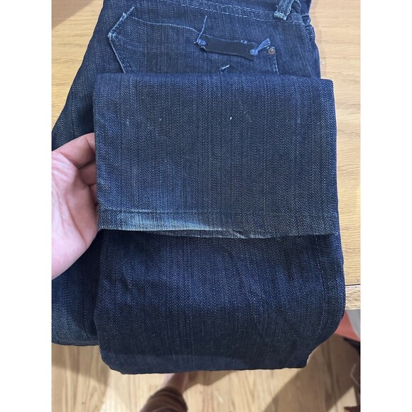 Union Women's Jeans Size 29 Blue Denim Dark Wash (Inside seem 32) - Picture 4 of 16